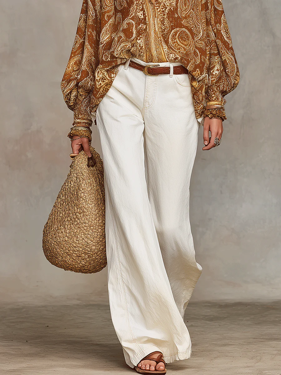Bohemian Paisley Blouse - Image 5