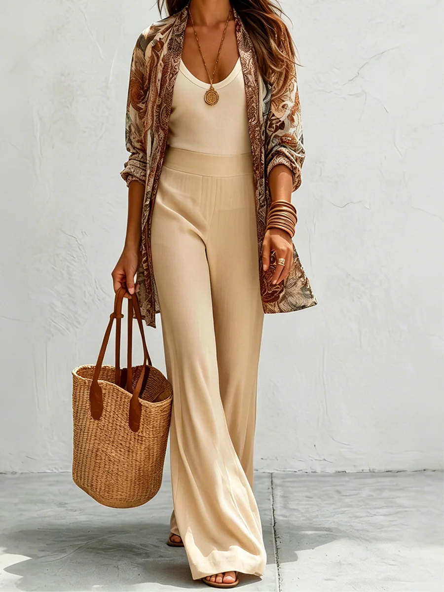 Paisley Breeze Resort Kimono Set - Image 5